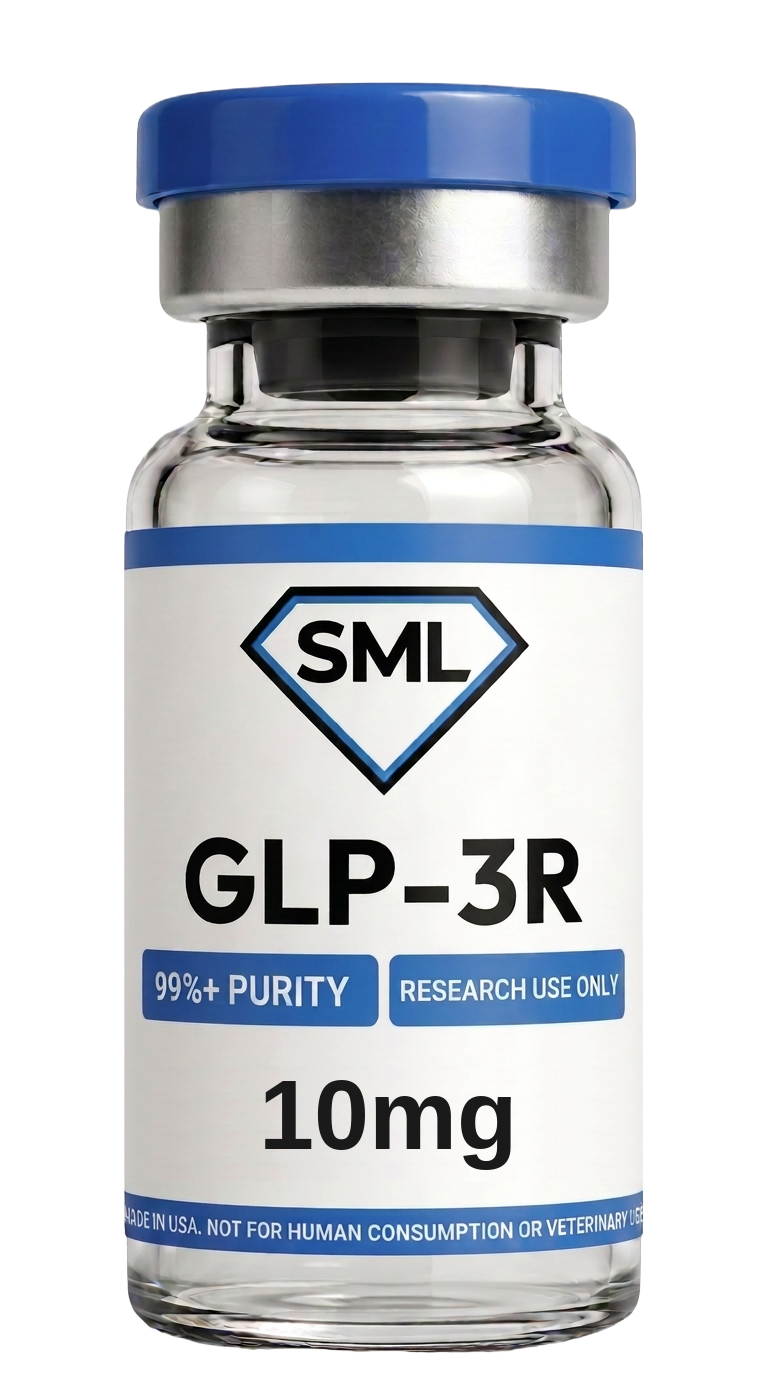 GLP-3R research peptide vial